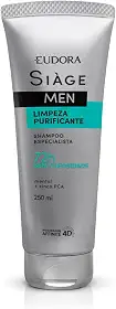 Eudora Siàge Men Limpeza Purificante Shampoo 250ml