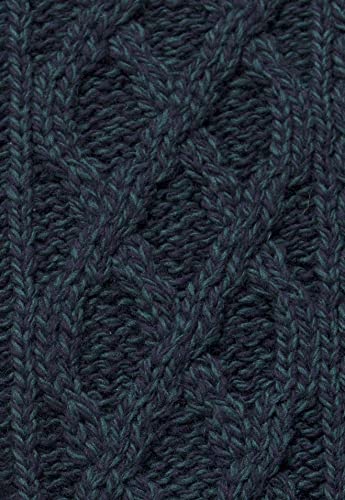 Image of Aran Crafts Men's Irish Soft Cable Knitted Zip Neck Jacket (100% Merino Wool)