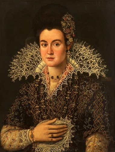 Portrait de femme Alonso Sánchez Coello impression d'affiches art reproduction