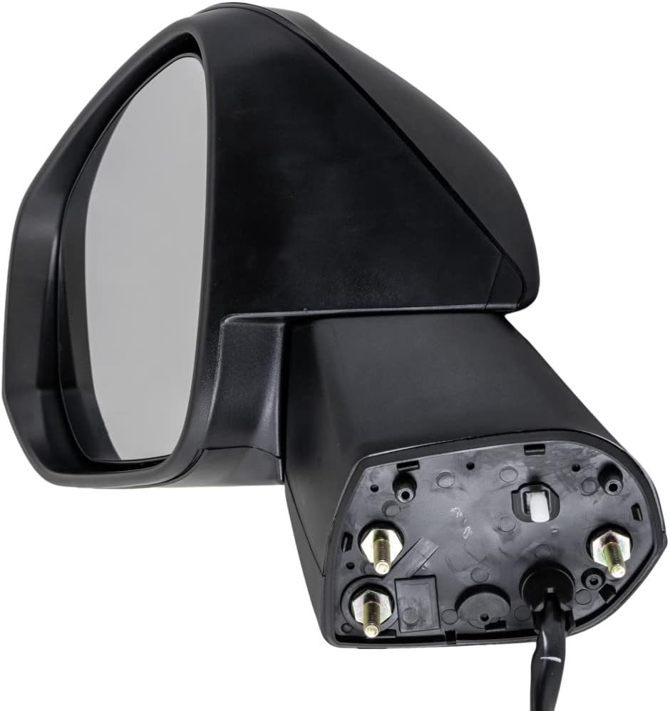 For Toyota RAV4 2019 2020 2021 Door Mirror Assembly Driver Side Manual-Folding Power Heated w/Turn Signal Light & Blind Spot Detection Textured Hybrid For TO1320422 | 87940-42E11