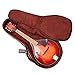 MUSIC FIRST Original Design 15mm Thick Padded Country Style A & F Style (Standard) Mandolin Gig Bag (Soft Case) Soft Mandolin Case. Fits Most A Mando.