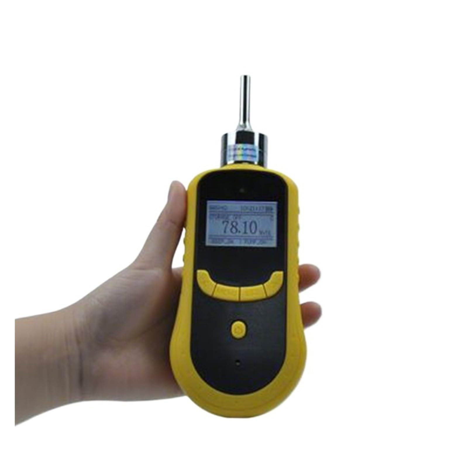 Detector de Gas H2 portátil con Pantalla LCD, analizador de pureza de Gas con luz y Sonido for el hogar y la Autocaravana. Fechas en Tiempo Real