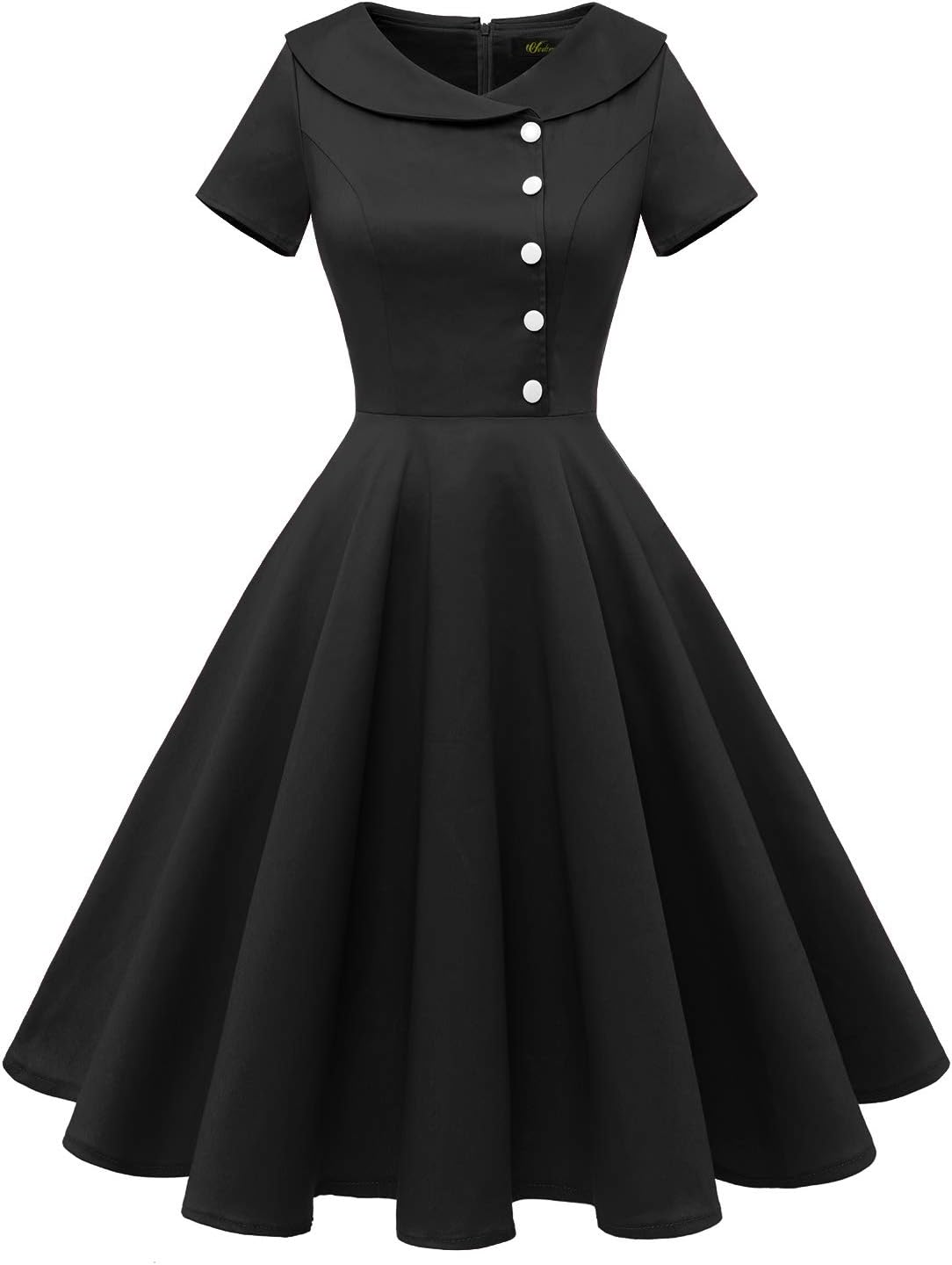 Women's 1950s Vintage Audrey Hepburn Style Cocktail Swing Dresses