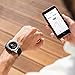 MyKronoz ZeTime Petite Elite Hybrid Smartwatch 39mm with Mechanical Hands Over a Color Touch Screen, Swiss Design, iOS and Android – Brushed Silver/Milanese