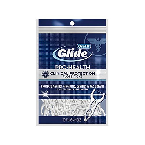 GlideFloss Picks 30 Pieces (Pack of 6)