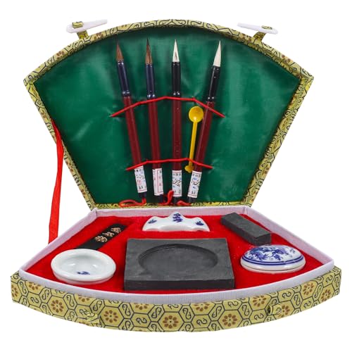Kit calligraphie chinoise débutants idée cadeau peinture chinoise pour salon