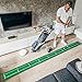 Ponsonbay Golf Putting Mat Indoor & Outdoor Professional Golf Practice Putting Green Mat with Distance Marker Anti Slip Backing Golf Training Accessories Portable Matt