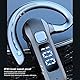 ASHATA Single Ear Bone Conduction Headset Bluetooth 5.2, Open Ear Wireless Earphones Wasserdicht mit LED Power Display Mikrofon, Typ C Aufladung, Zum Fahren von Business Sport