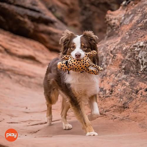 Juguete Mordible Sonoro P.L.A.Y. Leopardo para Perros miniatura 6