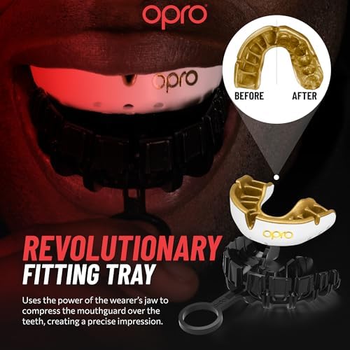 OPRO Silver Level Mouthguard Essential Fit – Gum Shield Adult and Kids – OPRO Mouth Guard Boxing and MMA, Easy Self-Fit Gum Shield Rugby and Hockey – Superior Protection with Dental Warranty - View 6