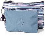 2 Beutel Kipling Damen Duo Pouch Taschen/Etuis, Brush Stripes