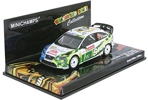 Miniature Ford Focus RS WRC 1/43 d'exception signée Minichamps pour collectionneur