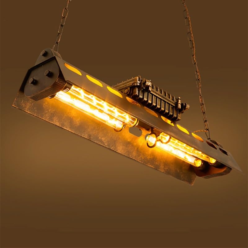 Lustre industriel en fer rétro Loft pour bureau et restaurant moderne