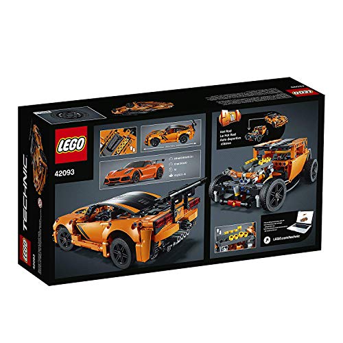 Image of LEGO Technic Chevrolet Corvette ZR1 42093 Building Kit (579 Pieces) Multicolor