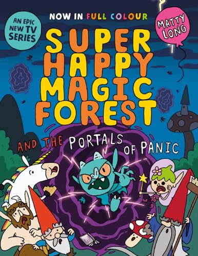 Cover of Super Happy Magic Forest and the Portals of Panic