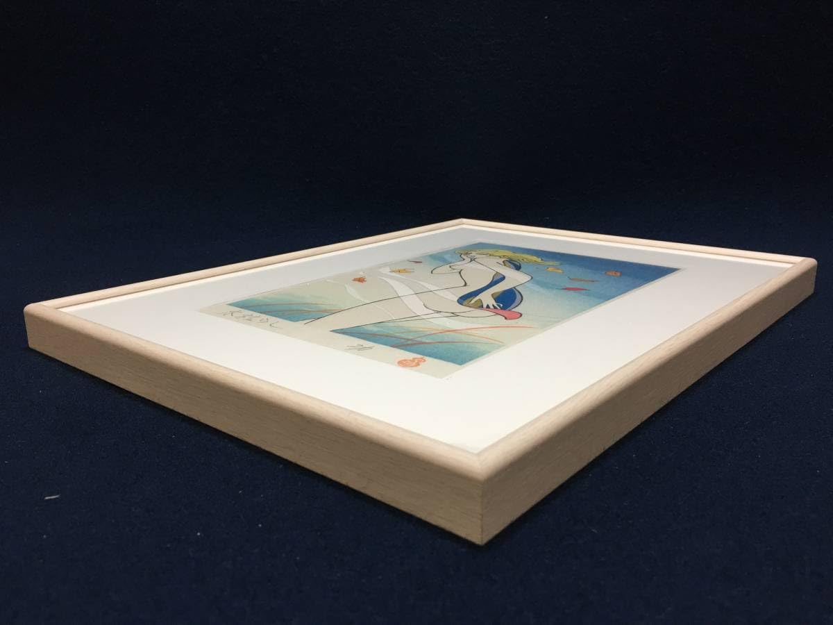 小島功　万葉の春　オリジナル木版画 小島功 万葉の春 オリジナル木版画 - メルカリ