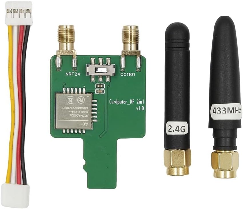 For M5Stack Cardputer CC1101 433MHz RF 2-in-1 Module with Bruce Firmware Adaptation Featuring Stable PCB Interface and Resistant to RF Interference