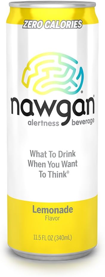 Nawgan Lemonade, 11.5 Ounce (Pack of 12)