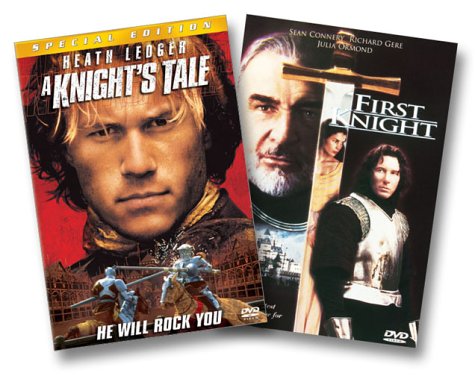 Amazon.com: A Knight's Tale / First Knight [DVD] : Heath Ledger, Mark ...