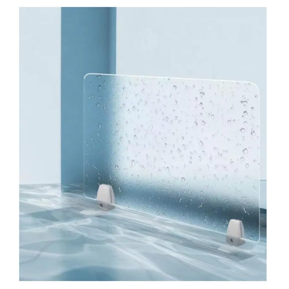 GJZQDKX Soundproof Office Desk Partition Board for Privacy and Noise Reduction Freestanding Frosted Panel Ideal for Multiple Scenes 30X60CM (30X120CM)