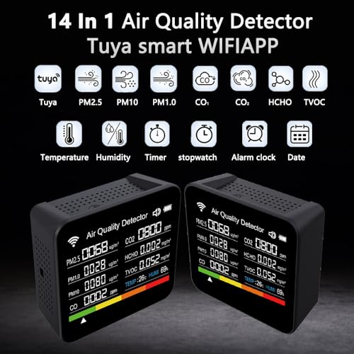 14-in-1-Air-Quality-Monitor-Indoor-Temperature-Sensors-Detect-PM25PM10PM10CO2COTVOCHCHOTemperatureHumidity-Air-Quality-Meter-for-Home-Office-School-Hotel