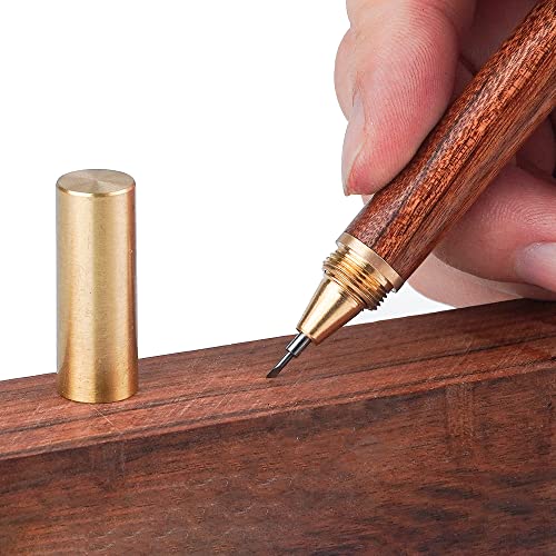 DDWT Carpenter Scriber Wood Scribe Tool Scribing Tool Marking Tool Solid Wood Dual Purpose Marking Pen for Woodworking