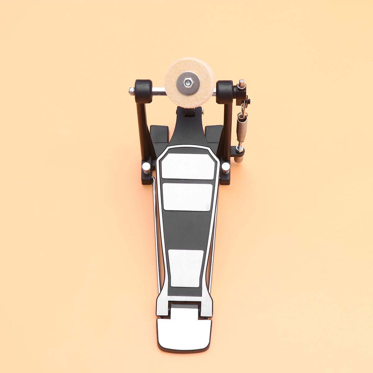 BESPORTBLE Pedale per Cassa Batteria in Metallo Risposta Rapida, Ricambio Professionale per Batteristi, Accessorio Essenziale per Kit di Batteria Jazz e Rock
