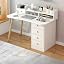 White-4 Drawers