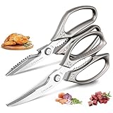 Küchenschere Set,Hochleistungs Geflügelschere, Scharf Küchenschere für Fleisch,Hühnerknochen und Pute Geschenke für Mama