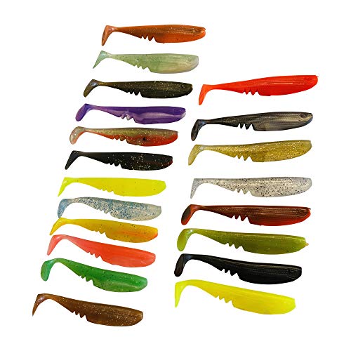 Schönheitsshop Moby Softbaits Germany Rackershad 12,5 cm Wild Mix 20 Stück Ohne PVC und ohne gifftige Weichmacher