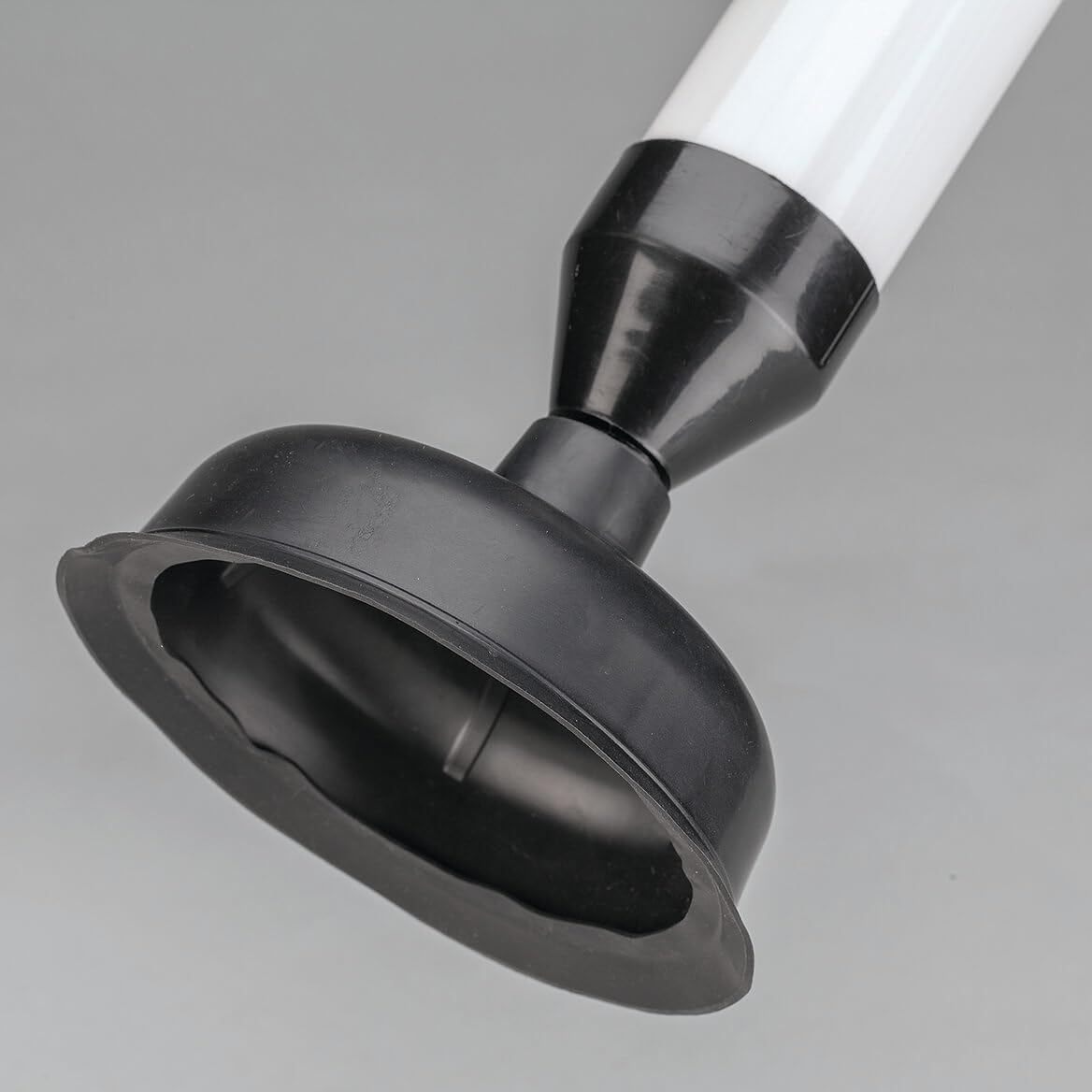 Drain Buster Plunger: Powerful Suction Clears Most Clogs in Toilets, Sinks, bathtubs, and Showers. No Harsh Chemicals, Easy to use. Includes 2 Tips. 6" Dia. x 17 1/3". LivingSURETM