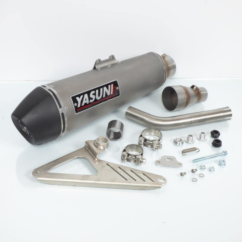 Tubo de escape Yasuni para scooter Piaggio 300 y Vespa GTS Super fabricadas desde 2008