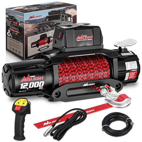 Nilight 12000lbs Waterproof Electric Winch with Remote