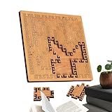 Puzzle für Erwachsene - 5,79 x 5 x 0,31 Zoll Holzgeometrie-Puzzlespielzeug | Holzpuzzle, Puzzle für Kinder, für Männer, Frauen, Mädchen, Jugendliche, Teenager, Ehemann, Sohn, Tochter, Familie, Freunde
