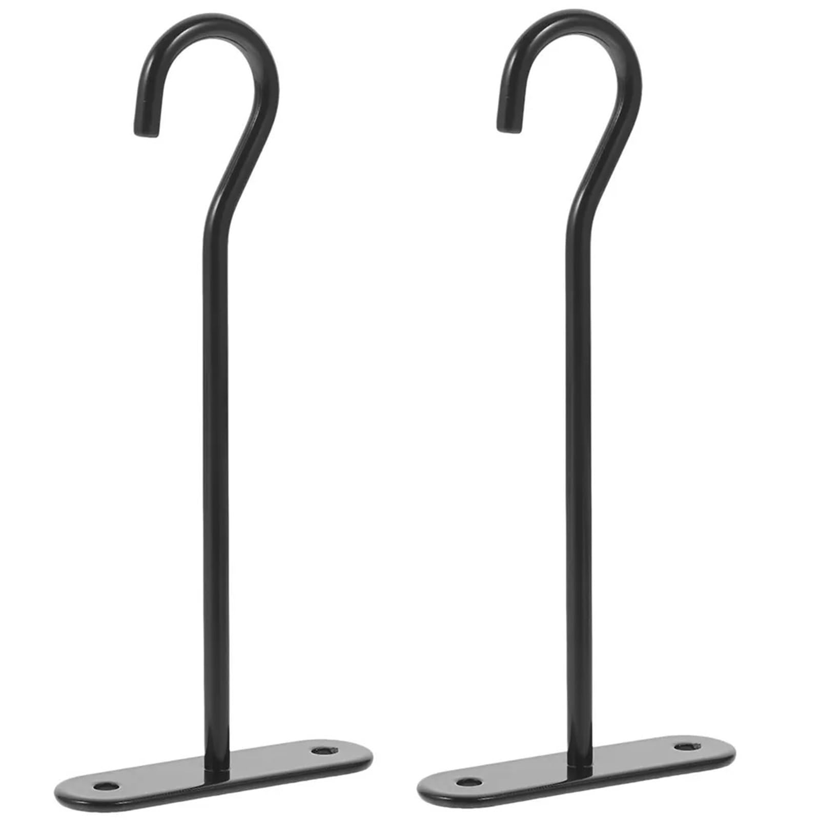 MDSIOKHJ Hanging Basket Bracket 2Sets High Hardness Iron Ceiling Hooks for Plants Hanging Decorative Objects Storage Space Saving Planter