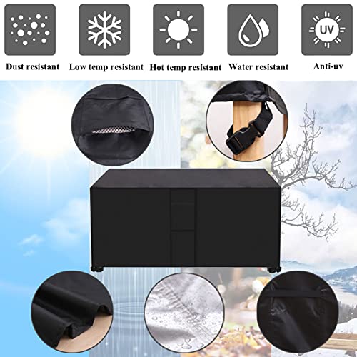 Funda protectora para muebles de jardín en terrazas y cenadores grandes 4