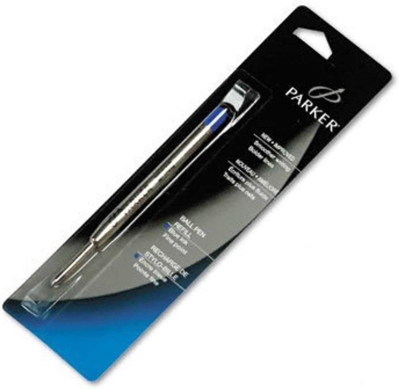 Parker Quink Ink Ballpoint Medium Point Blue Ink Refill (3032631)