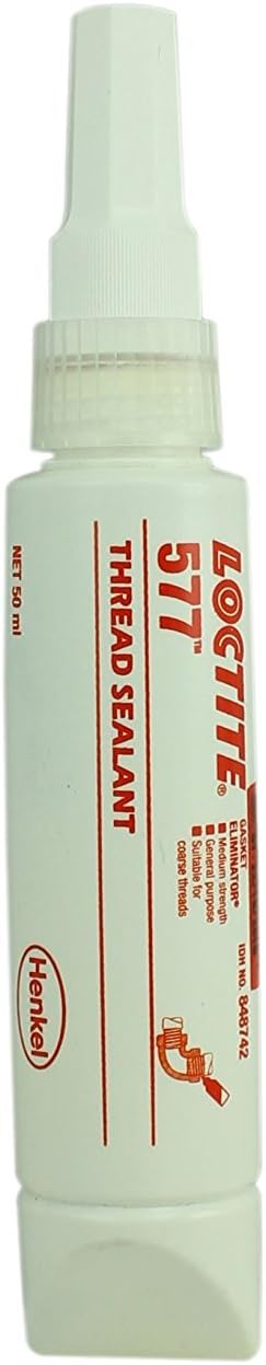 Loctite 577 Thread Sealant Fast Cure Medium Strength Pipe Seal 50ml - 30 Pack