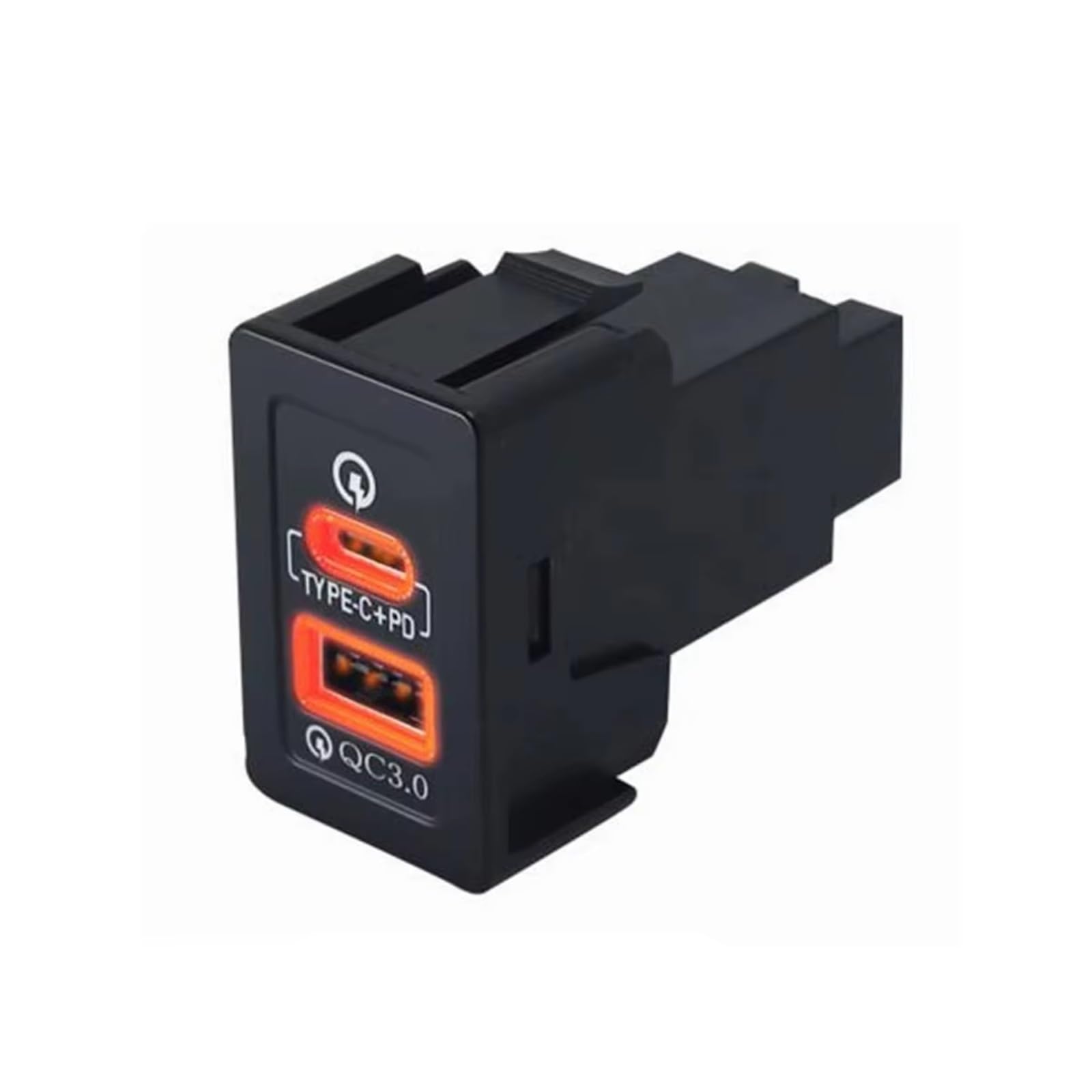 Prise USB Console Compatible Avec Suzuki Pour SX4 Pour Swift Pour Vitara Voiture Chargeur Rapide Pour Type C PD QC3.0 Interface Interface USB AUX voiture