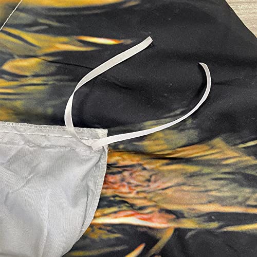 Zzxhg Duvet Cover King Size Black Eagle Motorcycle Adult, Soft Microfiber Bedding Set King With Zipper Closure, Reversible Comforter Cover Bedspreads Sets, 1 Quilt Cover 104"X90" + 2 Pillow Shams #TOP4