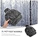 SHERCHPRY Warm Water Bottle with Plush Cover Foot Warmer for Comfort Refillable Hot Water Bag for Home Office Outdoor Use Washable and Detachable Heating Pad for Cozy Feet