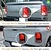 Bomusou LED Tail Light Assembly + 3rd Brake Light Fit for Dodge Ram 1500/2500/3500 2009-2018, for Dodge Ram 1500 Classic 2019 [Fit Factory Halogen Model, Not Fit Factory LED], Smoke Lens 3 PCS