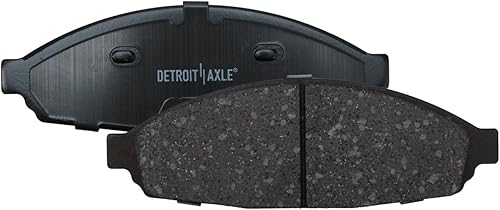 Miniatura 326 de Detroit Axle - Pastillas de Freno Delantero para Ford Fusion Lincoln MKZ Zephyr Mercury Milan Mazda 6, Pastillas de Freno Cerámica Reemplazo
