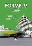 Formel – Berlin/Brandenburg / Formel Berlin/Brandenburg AH 9: Mathematik für integrierte Sekundarschulen und Oberschulen (Formel – Berlin/Brandenburg: ... integrierte Sekundarschulen und Oberschulen)