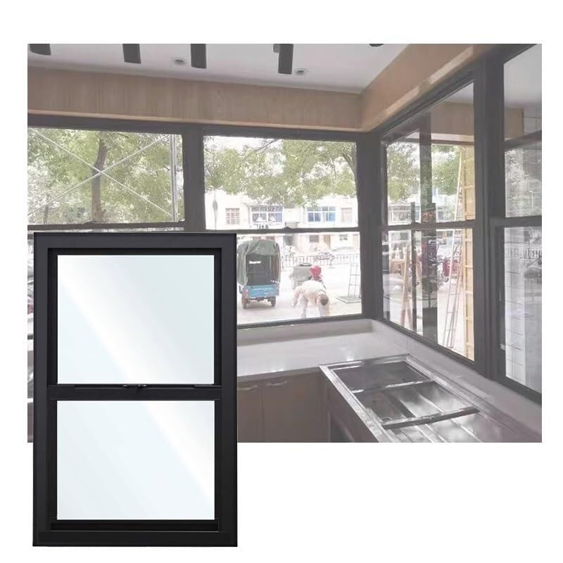 Concession Window Aluminum Alloy Food Truck Service with Horizontal Sliding Screen Windows,Recessed...