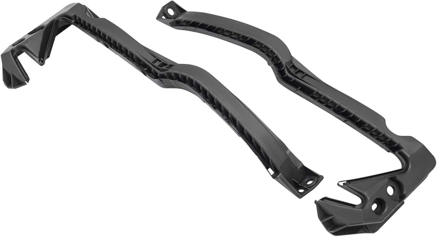 Bumper Bracket Compatible with Subaru Outback 2018 2019 Front Left and Right Bumper Bracket 57707AL40A, 57707AL41A Black