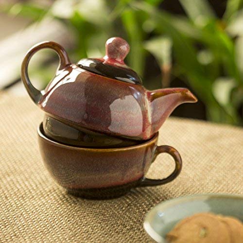 Studio Pottery céramique marron Frienemy service à café et thé artisanal haut de gamme