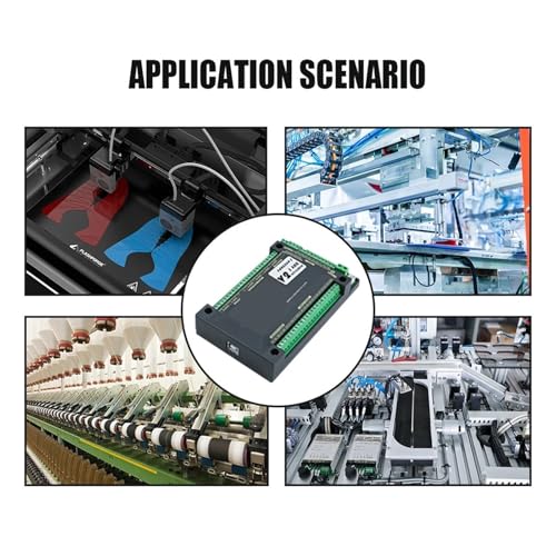 Controladora 200Khz con canal MPG y conexión Ethernet para automatización CNC de 4 ejes 5