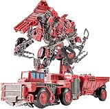Transformers Jouets,Transformer Toys, Studio Series 37 Overload Voyager Class Devastator Action Figure Meilleur Cadeau-Optimus Prime