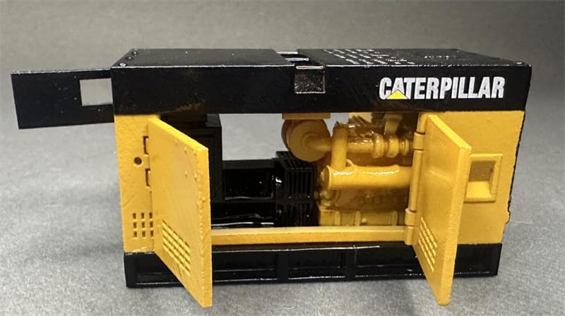 Miniatura 4 de para Caterpillar QAS150 Generador 1/50 Camión de resina Pre-Construido Modelo